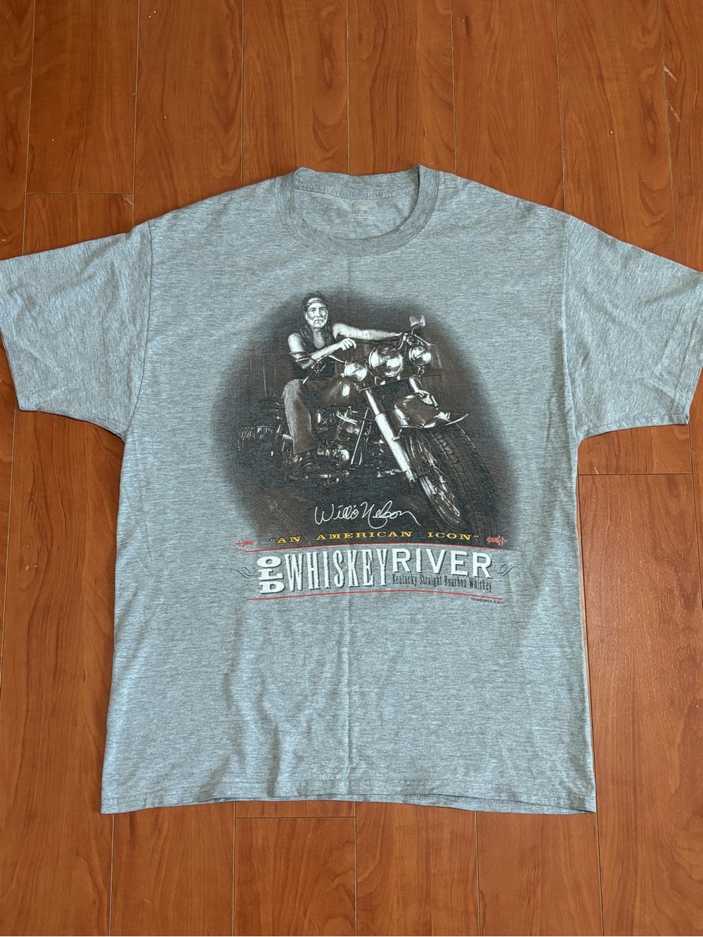 2012 Willie Nelson Old Whisky River T-Shirt - Size Large